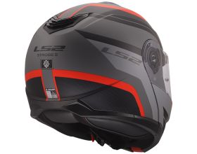 ΚΡΑΝΟΣ ΜΗΧΑΝΗΣ LS2 - FF908 Strobe 2 Monza mat black/grey/red - 