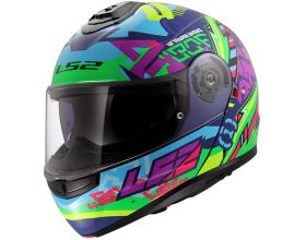 ΚΡΑΝΟΣ ΜΗΧΑΝΗΣ LS2 - FF908 Strobe 2 Svent blue/green