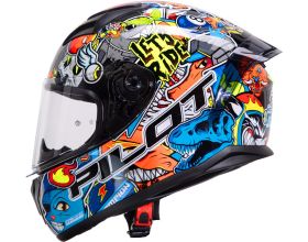 ΚΡΑΝΟΣ ΜΗΧΑΝΗΣ PILOT - Flex E22.06 Streetbomb black/yellow - 