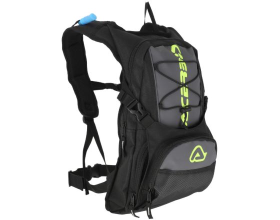 ΣΑΚΙΔΙΟ ΠΛΑΤΗΣ ACERBIS - H2O Logo με δοχείο νερού 26167.319 black/grey