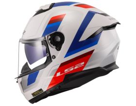 ΚΡΑΝΟΣ ΜΗΧΑΝΗΣ LS2 - FF808 Stream II Vintage blue/white/red - 