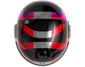 ΚΡΑΝΟΣ ΜΗΧΑΝΗΣ AGV - Eteres 22.06 Camogli black/red/purple - 