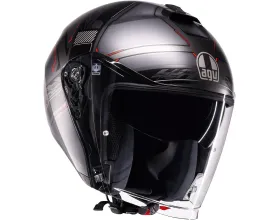 ΚΡΑΝΟΣ ΜΗΧΑΝΗΣ AGV - Irides 22.06 Zagabria mat gunmetal/red