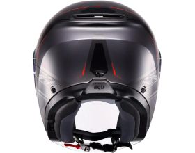 ΚΡΑΝΟΣ ΜΗΧΑΝΗΣ AGV - Irides 22.06 Zagabria mat gunmetal/red - 