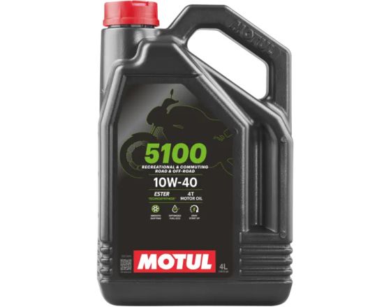 Λάδι Motul 5100 4T 10W-40 4Lt 