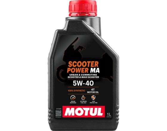 Λάδι Motul Scooter Power 4T 5W-40 1Lt | MA