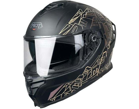 ΚΡΑΝΟΣ ΜΗΧΑΝΗΣ PILOT - Corsair SV City mat black/yellow