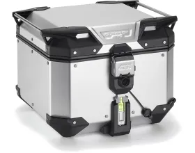 ΒΑΛΙΤΣΑ ΜΗΧΑΝΗΣ GIVI - Trekker OBKEV42B Outback Evo Smart silver Anodized Monokey® (χωρίς αφαλό/κλειδί) 