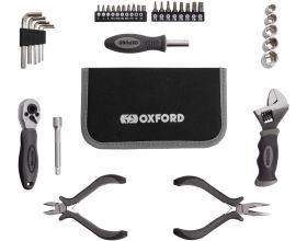 OXFORD σετ εργαλείων μηχανής Biker Tool Kit Pro v2 | 35 τεμάχια premium - 