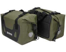 ΣΑΚΙΔΙΑ ΜΗΧΑΝΗΣ GEN2 - Tour dry side bags IPX6 πλαϊνά σαμάρια χακί 30lt x 2 - 