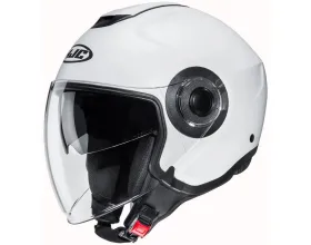 ΚΡΑΝΟΣ ΜΗΧΑΝΗΣ HJC - i40N semi flat pearl white