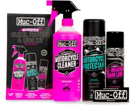 Muc Off Σετ καθαρισμού/προστασίας/λίπανσης Motorcycle Clean-Protect-Lube Kit V2