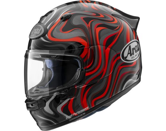 ΚΡΑΝΟΣ ΜΗΧΑΝΗΣ ARAI - Quantic Swirl Red