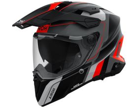 ΚΡΑΝΟΣ ΜΗΧΑΝΗΣ AIROH - Commander 2 E2206 Skip mat black/orange