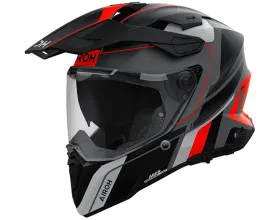 ΚΡΑΝΟΣ ΜΗΧΑΝΗΣ AIROH - Commander 2 E2206 Skip mat black/orange