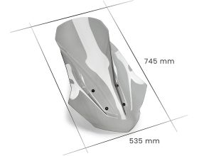 ΖΕΛΑΤΙΝΑ ΜΗΧΑΝΗΣ PUIG - 21802H ελαφρώς φιμέ Yamaha N-Max 125/155 '21-'24 - 
