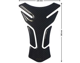 Αυτοκόλλητο ρεζερβουάρ Puig Drei carbon look | 3075C - 