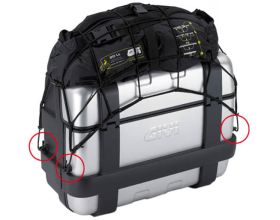 ΑΞΕΣΟΥΑΡ GIVI - Γάντζοι E125 για δίχτυ αποσκευών Trekker - 