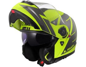 ΚΡΑΝΟΣ ΜΗΧΑΝΗΣ LS2 - FF908 Strobe 2 Code grey/yellow - 
