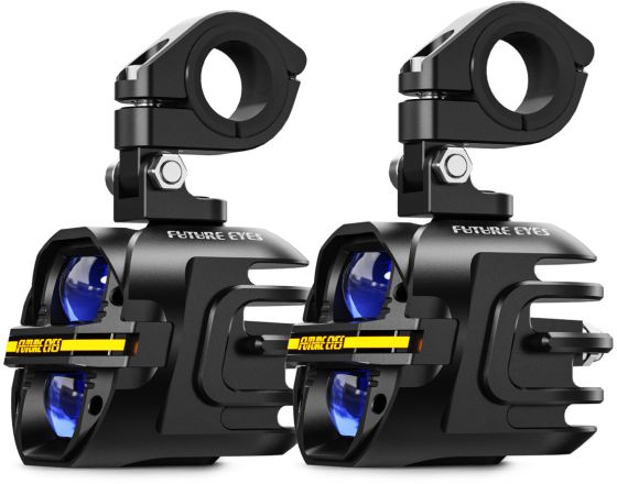 ΠΡΟΒΟΛΑΚΙΑ ΜΗΧΑΝΗΣ FUTURE EYES - LED X80PRO yellow/white - 120W