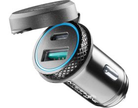 INTERPHONE Φορτιστής Αναπτήρα 12V με USB-A & USB-C | 4.2A