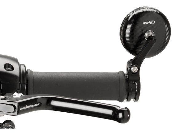Puig universal καθρέπτης αντίβαρου Tracker black | 9506N