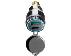 INTERPHONE Αντάπτορας DIN σε USB-A / USB-C για Μοτοσυκλέτα | 12V/24V - 
