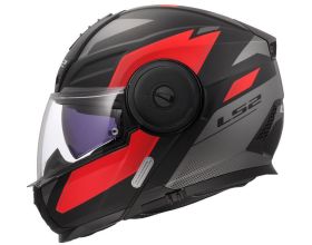 ΚΡΑΝΟΣ ΜΗΧΑΝΗΣ LS2 - FF902 Scope II Duria mat black/red - 