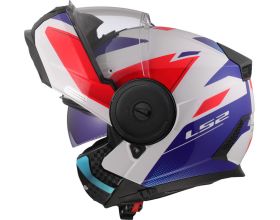 ΚΡΑΝΟΣ ΜΗΧΑΝΗΣ LS2 - FF902 Scope II Duria white/blue/red - 