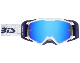OFF ROAD ΜΑΣΚΑ ACERBIS - MX Vitrion mirror 27520.232 white/blue - 