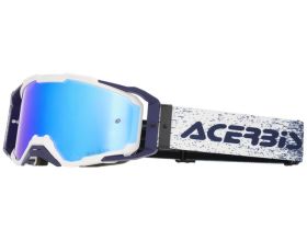 OFF ROAD ΜΑΣΚΑ ACERBIS - MX Vitrion mirror 27520.232 white/blue
