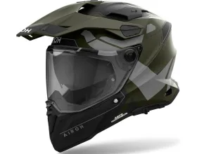 ΚΡΑΝΟΣ ΜΗΧΑΝΗΣ AIROH - Commander 2 E2206 Reveal mat military green