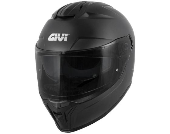 ΚΡΑΝΟΣ ΜΗΧΑΝΗΣ GIVI - H55.1 Zephir mat black + φιμέ ζελατίνα
