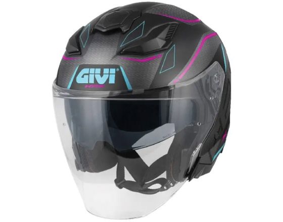 ΚΡΑΝΟΣ ΜΗΧΑΝΗΣ GIVI - X31 mat black/dark titan/fuchsia