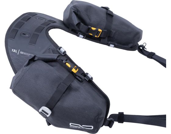 ΣΑΚΙΔΙΑ ΜΗΧΑΝΗΣ GIANT LOOP - Mojavi Roll Top σαμάρια black 6lt x 2
