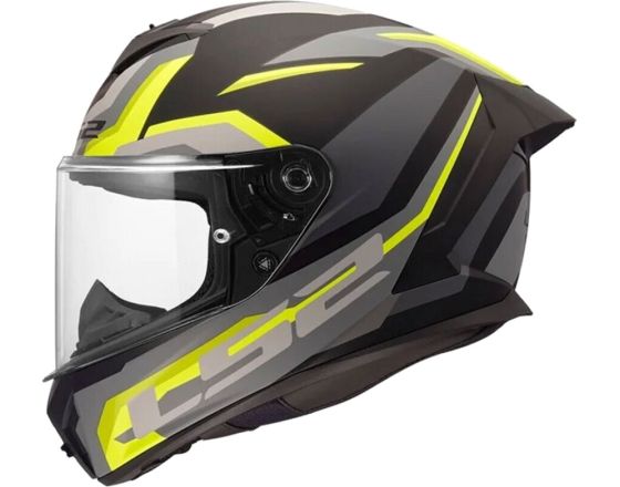 ΚΡΑΝΟΣ ΜΗΧΑΝΗΣ LS2 - Rapid 3 FF820 22.06 Hyper mat black/yellow