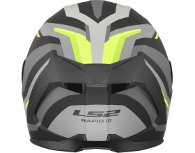 ΚΡΑΝΟΣ ΜΗΧΑΝΗΣ LS2 - Rapid 3 FF820 22.06 Hyper mat black/yellow - 