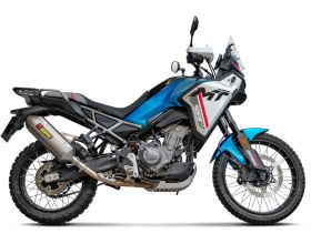 ΕΞΑΤΜΙΣΗ AKRAPOVIC - Τελικό Slip-On Line (Titanium) CFMOTO 450 MT '25-'26 | S-CF4SO2-HFTT - 