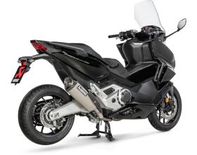 ΕΞΑΤΜΙΣΗ AKRAPOVIC - Τελικό Slip-On Line (Titanium) Honda X-ADV 750 '17-'24/ Forza 750 '21-'24 | S-H7SO4-HRT/1 - FORZA 750