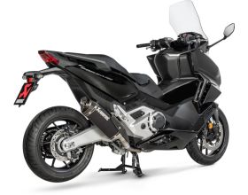 ΕΞΑΤΜΙΣΗ AKRAPOVIC - Τελικό Slip-On Line (Titanium Black) Honda X-ADV 750 '17-'24/ Forza 750 '21-'24 | S-H7SO4-HRTBL/1 - FORZA 750