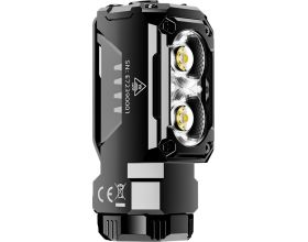 ΦΑΚΟΣ WUBEN - E7 Black LED Επαναφορτιζόμενος Μαγνητικός 1800 Lumens - 