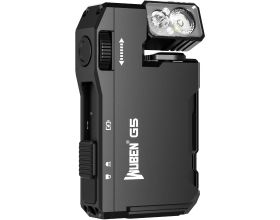 ΦΑΚΟΣ WUBEN - G5 Black LED Επαναφορτιζόμενος Μπρελόκ EDC 400 Lumens - 