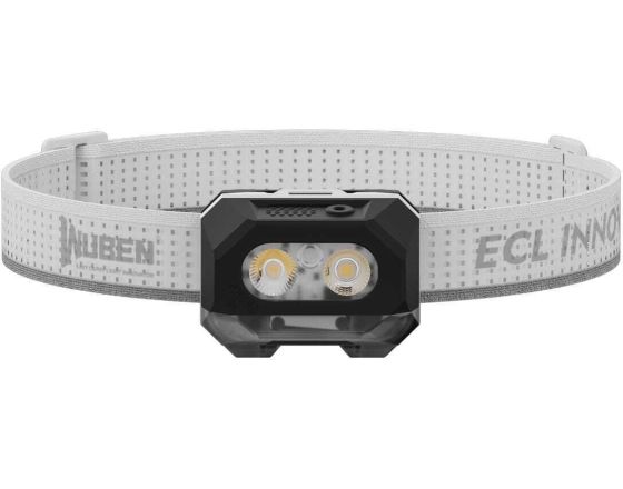 ΦΑΚΟΣ ΚΕΦΑΛΗΣ WUBEN - H4 Black Led επαναφορτιζόμενος πολλαπλών χρήσεων