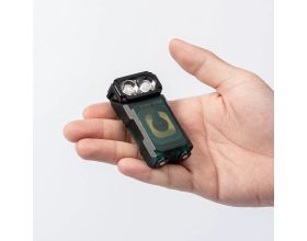 ΦΑΚΟΣ WUBEN - X3 Pro Green Owl Compact LED Επαναφορτιζόμενος EDC με Θήκη Φόρτισης Αλουμινίου - 