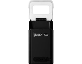 ΦΑΚΟΣ WUBEN - X3 Pro Green Owl Compact LED Επαναφορτιζόμενος EDC με Θήκη Φόρτισης Αλουμινίου - 
