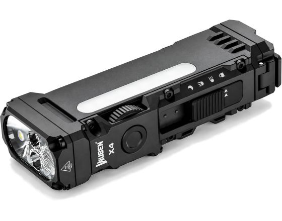 ΦΑΚΟΣ WUBEN - X4 Black Compact LED Τσέπης Πολλαπλών Χρήσεων