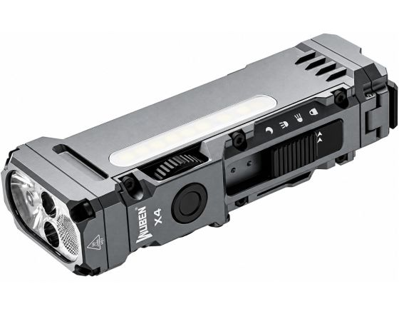 ΦΑΚΟΣ WUBEN - X4 Grey Compact LED Τσέπης Πολλαπλών Χρήσεων