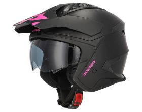 ΚΡΑΝΟΣ ΜΗΧΑΝΗΣ ACERBIS - Jet Aria Evo solid black/pink - 