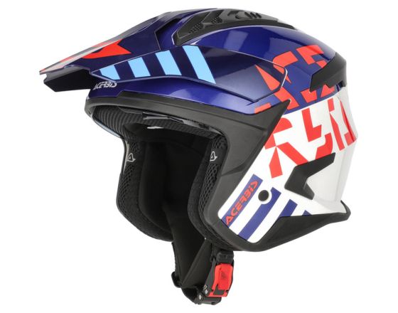 ΚΡΑΝΟΣ ΜΗΧΑΝΗΣ ACERBIS - Jet Aria Evo graphic white/blue/red