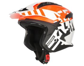 ΚΡΑΝΟΣ ΜΗΧΑΝΗΣ ACERBIS - Jet Aria Evo graphic white/orange